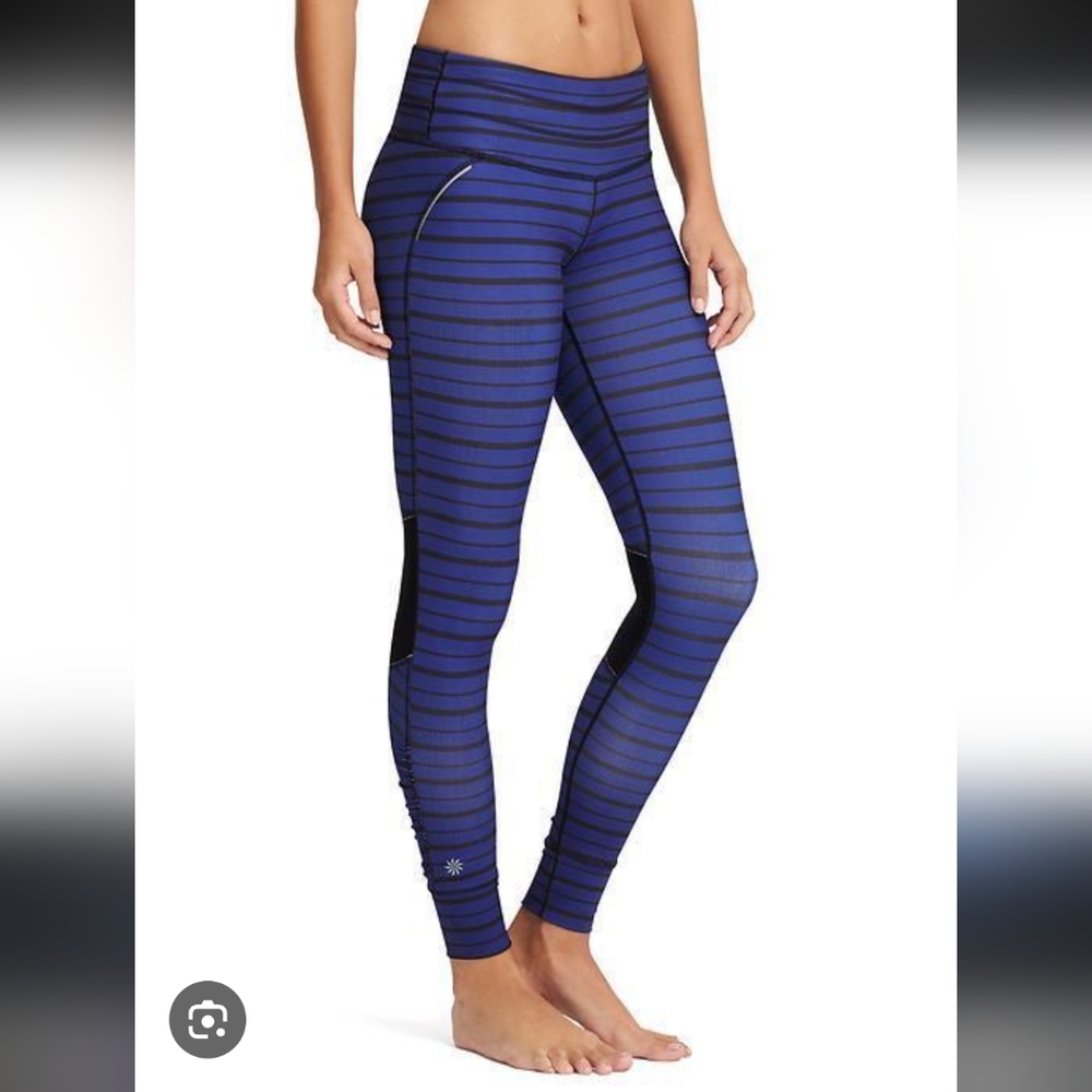 Athleta Relay Striped Tight Size XS